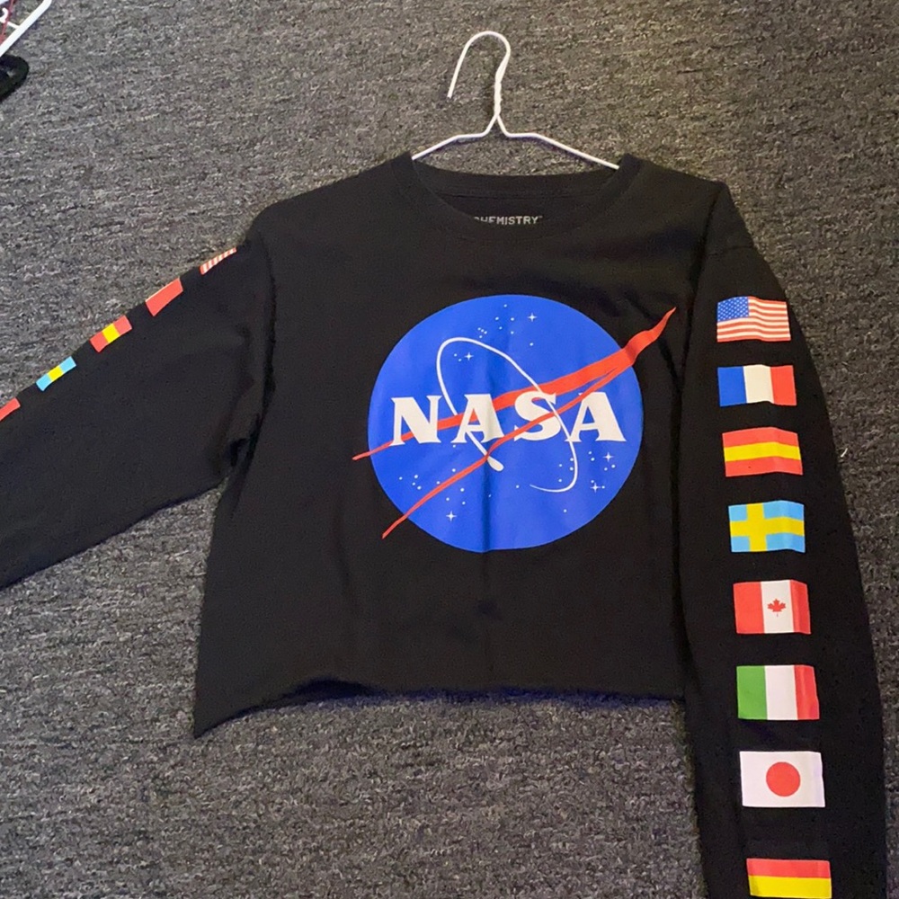 nasa crop top